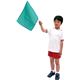 (まとめ)アーテック 旗/フラッグ 【小】 410×300mm ポリエステル・綿製 グリーン(緑) 【×40セット】 - 縮小画像2
