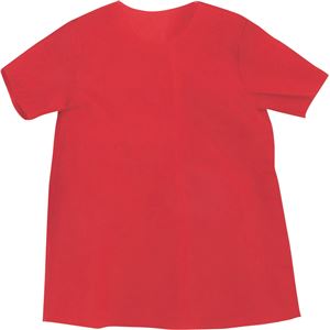 (まとめ)アーテック 衣装ベース 【J シャツ】 不織布 レッド(赤) 【×30セット】 - 拡大画像