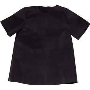 (まとめ)アーテック 衣装ベース 【J シャツ】 不織布 ブラック(黒) 【×30セット】 - 拡大画像
