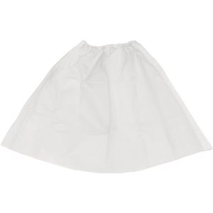 (まとめ)アーテック 衣装ベース 【マント・スカート】 不織布 ホワイト(白) 【×15セット】 - 拡大画像