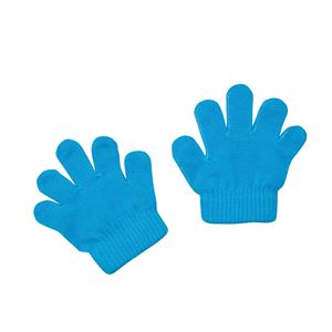 (まとめ)アーテック ミニのびのび手袋 【幼児～子供用サイズ】 アクリル製 ブルー(青) 【×40セット】 - 拡大画像