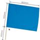 (まとめ)アーテック 旗/フラッグ 【特大】 800mm×600mm ポリエステル製 軽量 ブルー(青) 【×15セット】 - 縮小画像2
