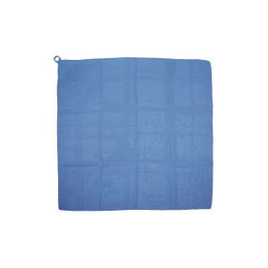 (まとめ)アーテック カラースカーフ 700×700mm ポリエステル製 ループ付き ブルー(青) 【×30セット】 - 拡大画像