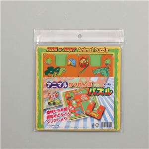 (まとめ)アーテック アニマルかくれんぼパズル 【×40セット】 商品画像