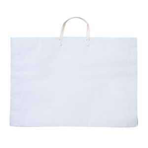 (まとめ)アーテック ●作品バッグ 紙製 ホワイト(白) 【×30セット】 - 拡大画像