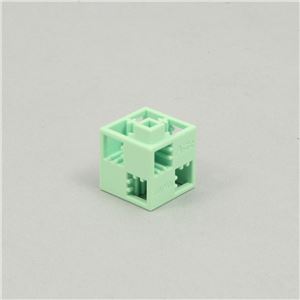 (まとめ)アーテック Artecブロック/カラーブロック 【基本四角】 24pcs ABS製 薄緑 【×15セット】 - 拡大画像