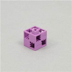 (まとめ)アーテック Artecブロック/カラーブロック 【基本四角】 24pcs ABS製 薄紫 【×15セット】 - 拡大画像