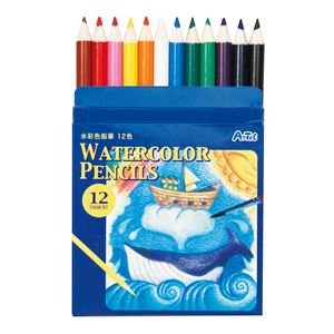 （まとめ）アーテック 水彩色鉛筆 12色セット 【×30セット】