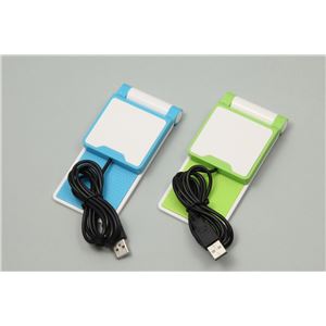 (まとめ)アーテック USBポート付携帯ホルダー グリーン 【×15セット】 - 拡大画像