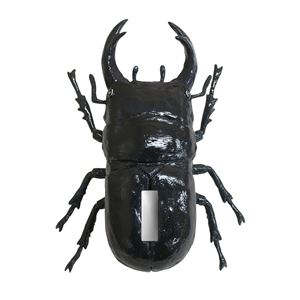 (まとめ)アーテック 粘土の昆虫型貯金箱スーパーライト小付 【×15セット】 - 拡大画像
