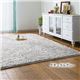 さらふわシャギーラグ 2：　約90×120cm ナチュラルグレー 〔厚手/ホットカーペット対応〕 - 縮小画像2