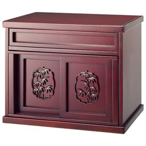 仏壇用彫刻下台 2：　幅55cm - 拡大画像