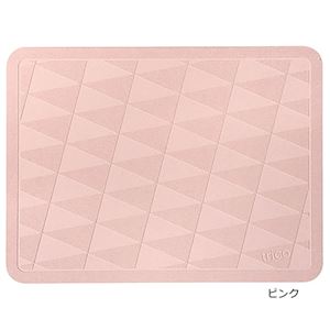 オシャレな珪藻土マット Trico ピンク