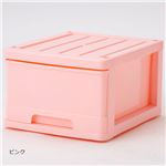 深型収納ケース ピンク 6個組