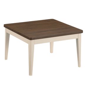こたつテーブル/ローテーブル 【約60×60cm】 正方形 木製脚付き オールシーズン対応 〔リビング ダイニング〕