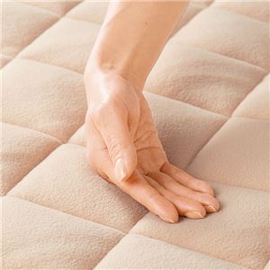 極厚リバーシブル 敷布団/寝具 【ダブル 厚さ8cm エンジ】 ポリエステル オールシーズン対応 マチ付き 〔寝室 ベッドルーム〕 極厚リバーシブル 敷布団/寝具 【ダブル 厚さ8cm エンジ】 ポリエステル オールシーズン対応 マチ付き 〔寝室 ベッドルーム〕