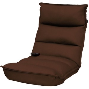 スイッチチェアプレミアム(座椅子/マッサージチェア) ブラウン リクライニング機能 ヒーター付き 商品画像