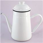 富士ホーロー TS（カフェ・ノワール） ドリップポット11cm（1.0L） ホワイト TS-11DP・W 10P25Apr13 fs2gm