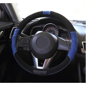 SPARCO ステアリングカバーM スエードブルー SPC1108AZ SPARCO ステアリングカバーM スエードブルー SPC1108AZ