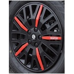 sparco -CORSAホイールカバー13インチ用“Leggera”SPC1352L_J Black/Red