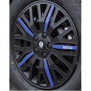 sparco -CORSAホイールカバー14インチ用“Leggera”SPC1450L_J  Black/Blue