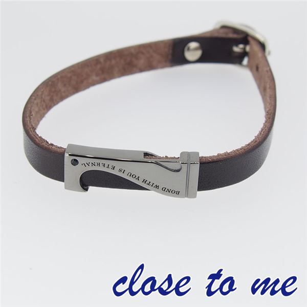 SBR13-039 close to me(クロス・トゥ・ミー) レザーブレスレット メンズf00