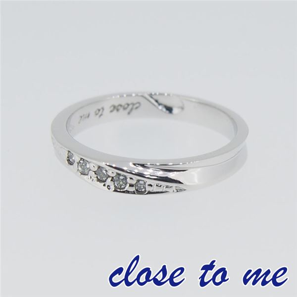 SR14-016L close to me(クロス・トゥ・ミー) シルバーリング レディース 13号f00