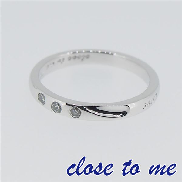 SR14-017L close to me(クロス・トゥ・ミー) シルバーリング メンズ 9号f00
