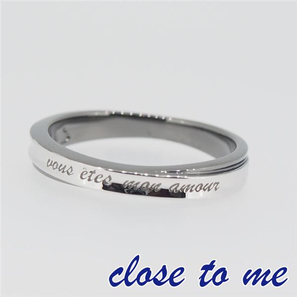 SR14-018BK close to me(クロス・トゥ・ミー) シルバーリング メンズ 17号f00