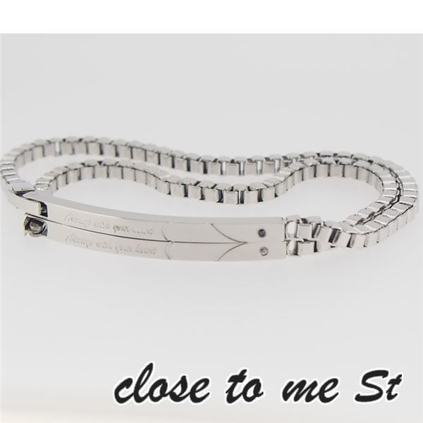 SBR11-001002 close to me St(クロス・トゥ・ミー) ステンレスブレスレット ペアf00