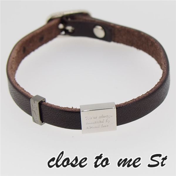 SBR11-003 close to me St(クロス・トゥ・ミー) レザーブレスレット メンズf00