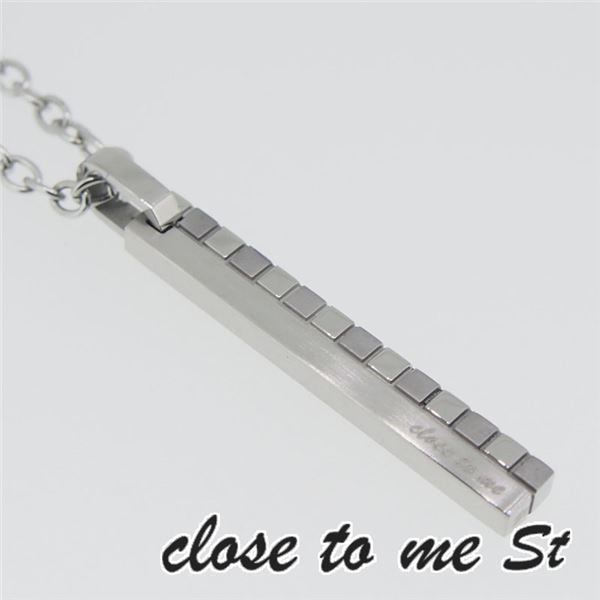 SN11-011 close to me St(クロス・トゥ・ミー) ステンレスネックレス メンズf00