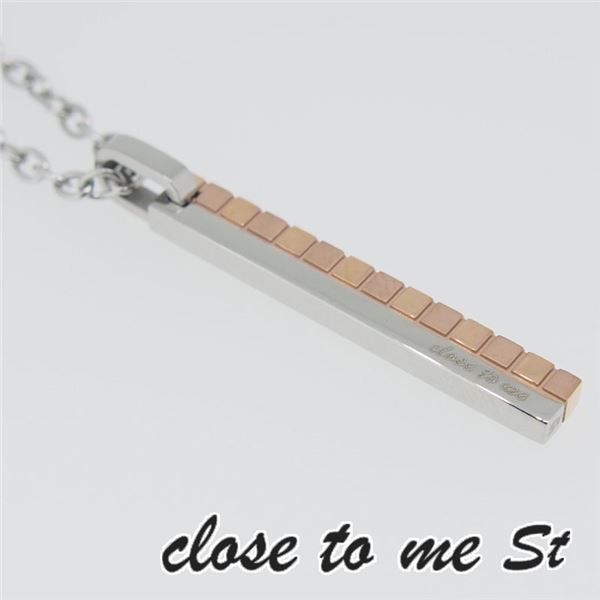SN11-012 close to me St(クロス・トゥ・ミー) ステンレスネックレス レディースf00