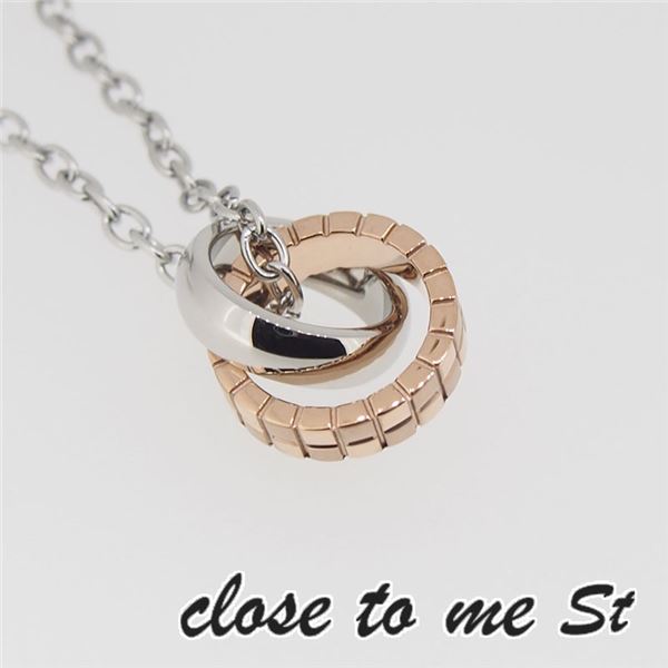 SN11-014 close to me St(クロス・トゥ・ミー) ステンレスネックレス レディースf00