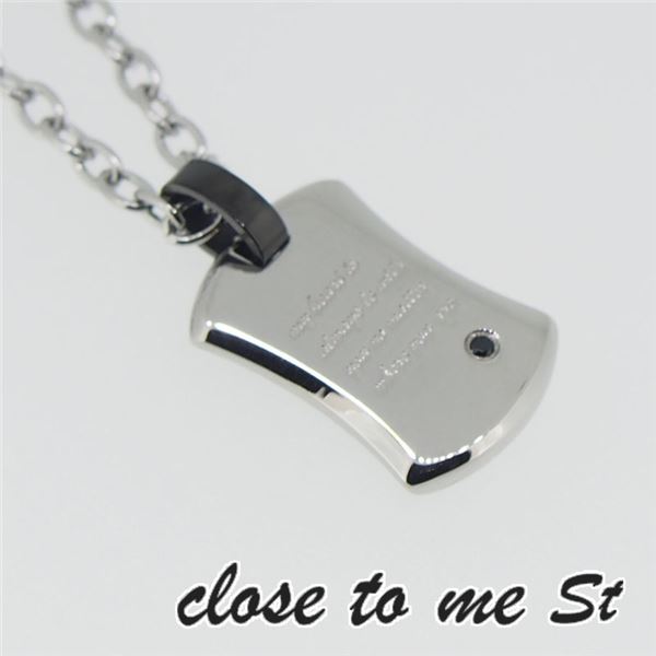 SN11-019 close to me St(クロス・トゥ・ミー) ステンレスネックレス メンズf00