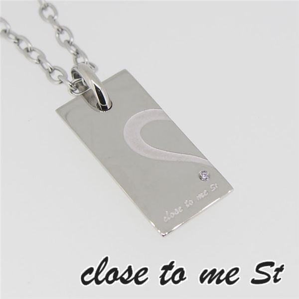 SN11-021 close to me St(クロス・トゥ・ミー) ステンレスネックレス メンズf00