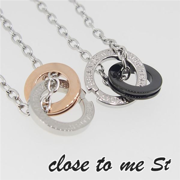 SN11-029030 close to me St(クロス・トゥ・ミー) ステンレスネックレス ペアf00