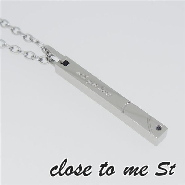 SN11-031 close to me St(クロス・トゥ・ミー) ステンレスネックレス メンズf00