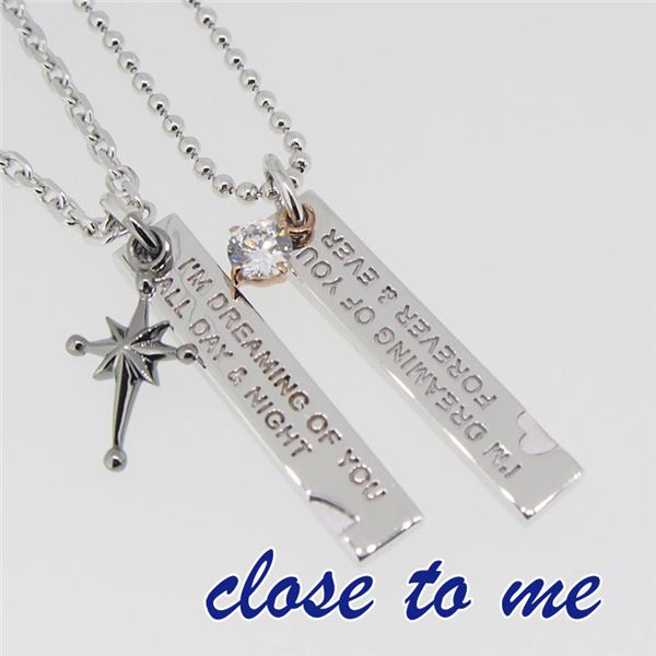 SN13-045046 close to me(クロス・トゥ・ミー) ペアネックレス ペアf00