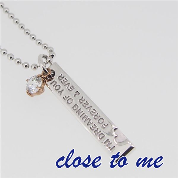 SN13-046 close to me(クロス・トゥ・ミー) ペアネックレス ペアf00