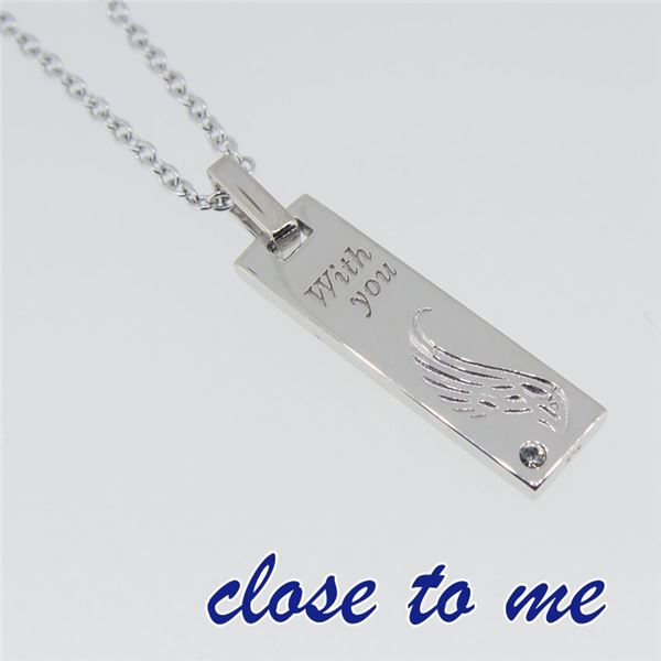 SN13-119S close to me(クロス・トゥ・ミー) シルバーネックレス ペアf00