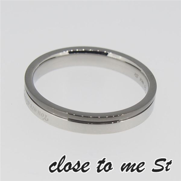 SR11-005BK close to me St(クロス・トゥ・ミー) スイートラインリング メンズ 19号f00