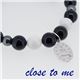 sbr13-021 close to me（クロス・トゥ・ミー） 天然石数珠ブレスレット メンズ - 縮小画像3