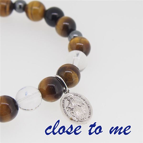 sbr13-023 close to me(クロス・トゥ・ミー) 天然石数珠ブレスレット メンズf00