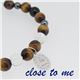 sbr13-023 close to me（クロス・トゥ・ミー） 天然石数珠ブレスレット メンズ - 縮小画像3
