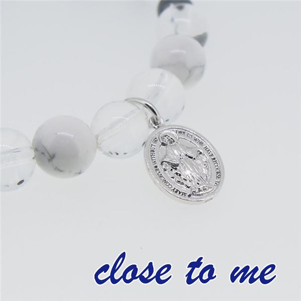 sbr13-025 close to me(クロス・トゥ・ミー) 天然石数珠ブレスレット メンズf00