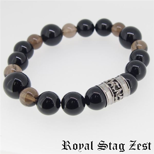 sbr25-006 Royal Stag ZEST(ロイヤル・スタッグ・ゼスト) 天然石数珠ブレスレット・パワーストーンブレスレット メンズf00