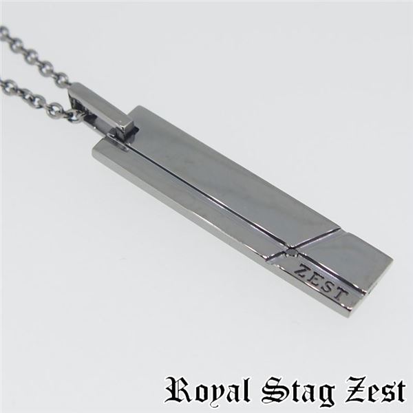 sn25-003 Royal Stag ZEST(ロイヤル・スタッグ・ゼスト) シルバーネックレス メンズf00