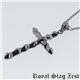 sn25-004 Royal Stag ZEST（ロイヤル・スタッグ・ゼスト） クロスシルバーネックレス メンズ - 縮小画像5