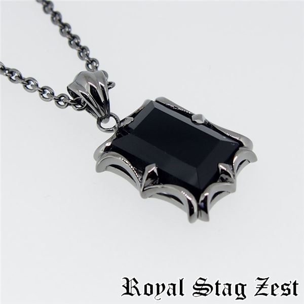 sn25-006 Royal Stag ZEST(ロイヤル・スタッグ・ゼスト) シルバーネックレス メンズf00